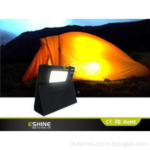 New foldable solar ad charger solar charger bag with led ca